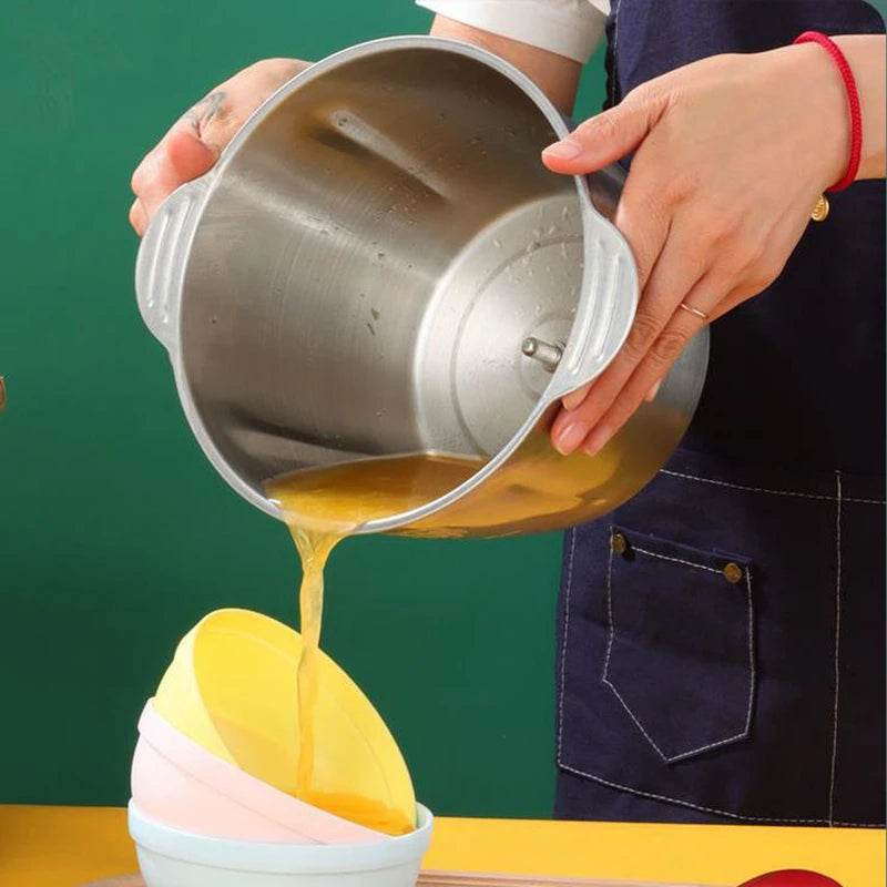 Hachoir en acier inoxydable 5L