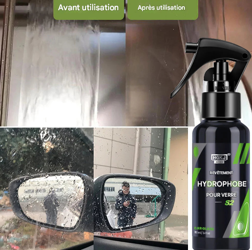 Kit spray imperméabilisant + céramique pour voiture