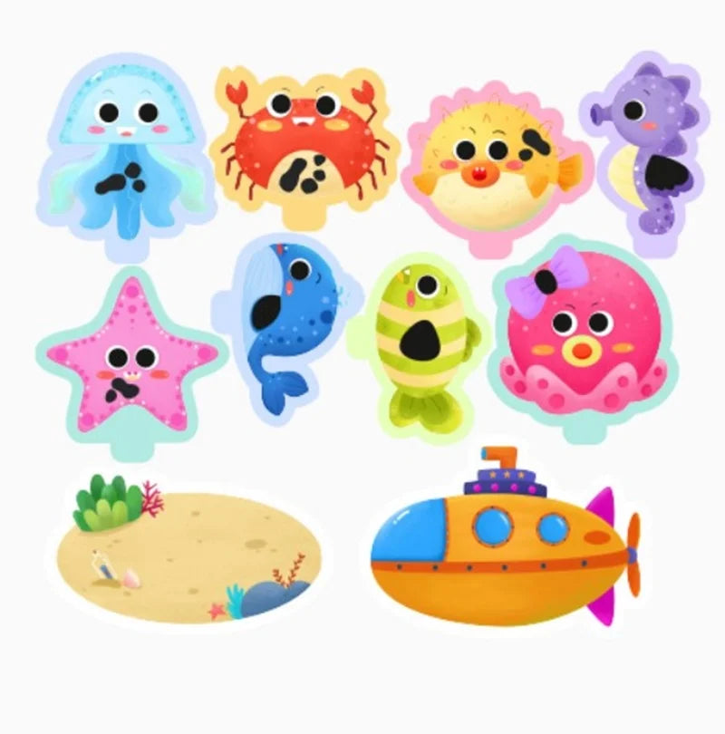 Jouets de Bain Cognitifs pour Bébé