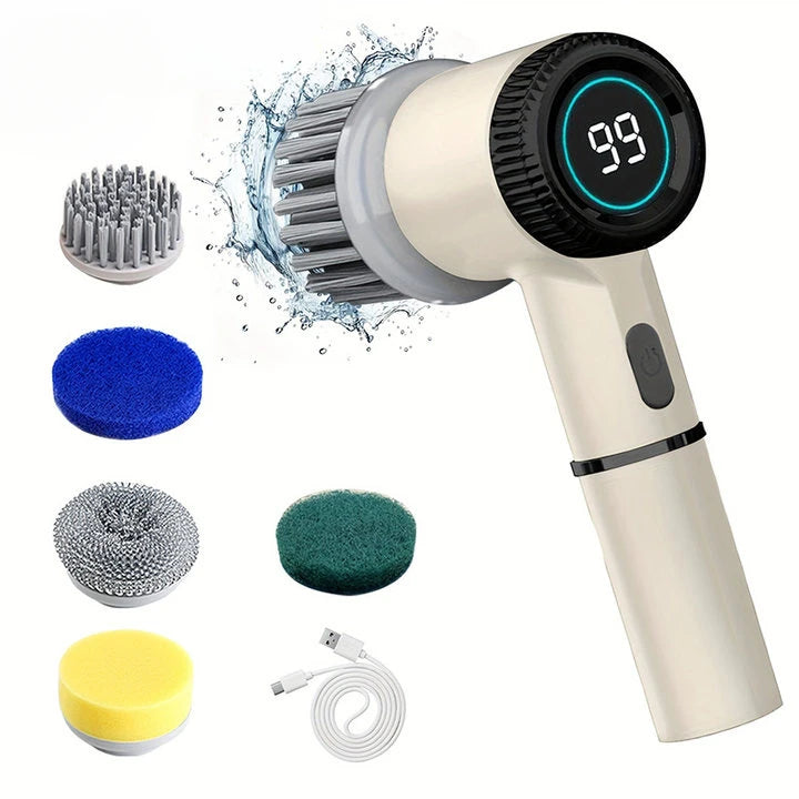 Brosse de nettoyage électrique 5 en 1