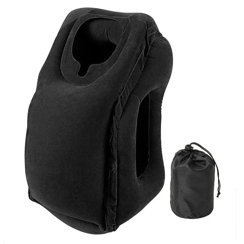 Oreiller gonflable en PVC pour voyage