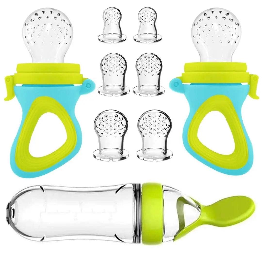 Silicone Squeeze Baby Bottle for Newborn