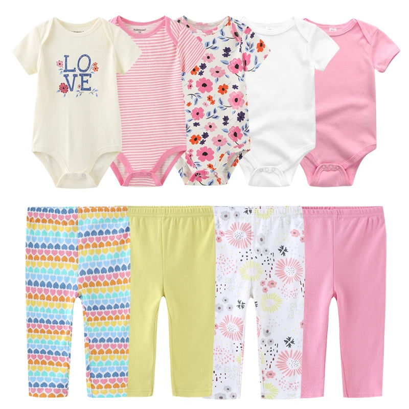 Ensemble de vêtements 10 pièces pour bébé