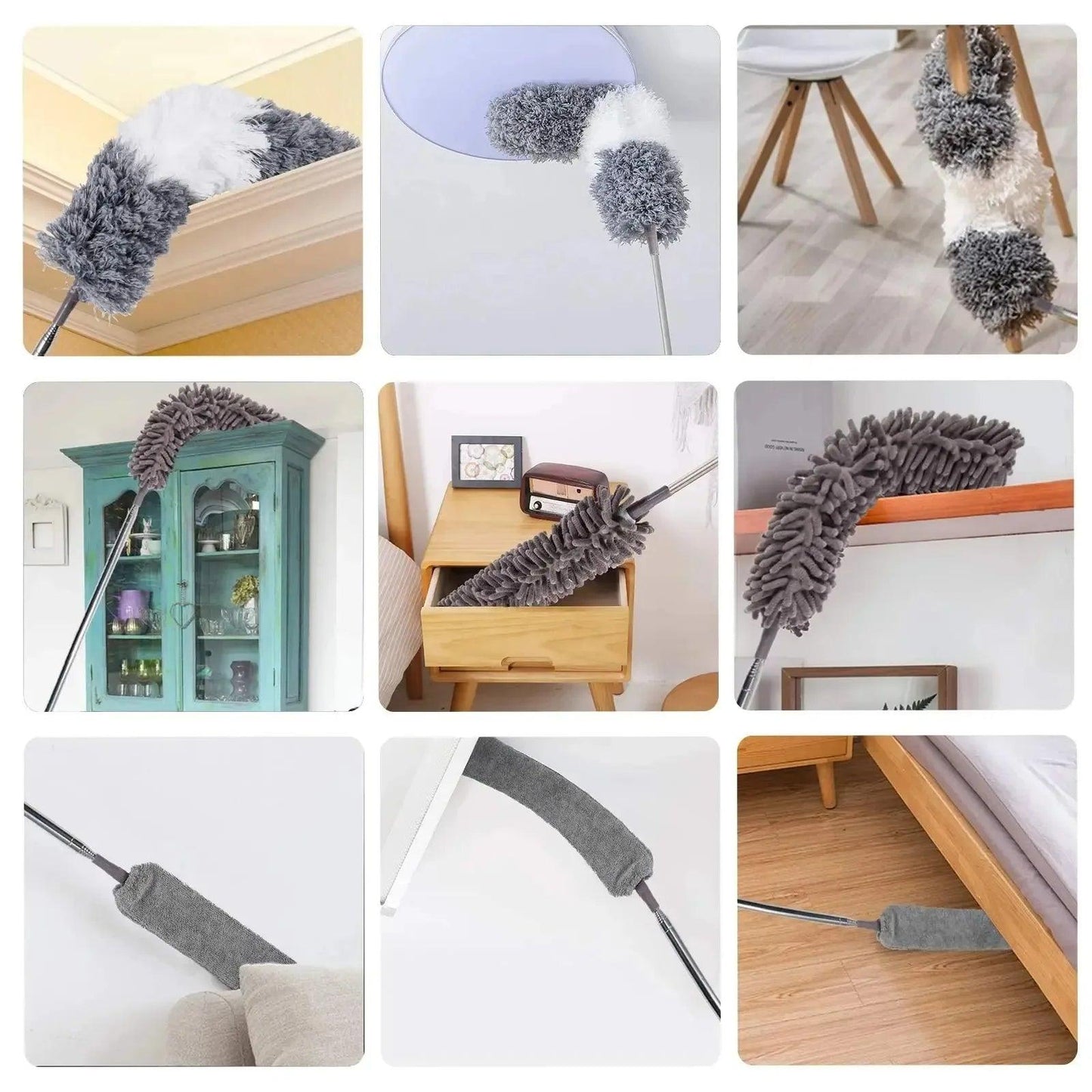 Kit Balai à franges télescopique