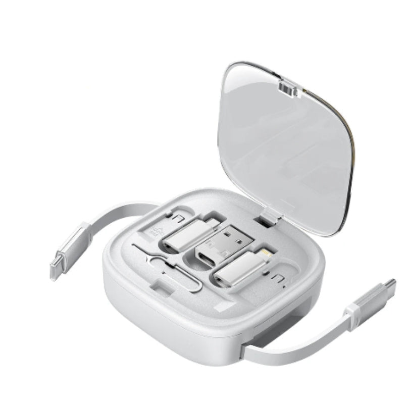 Mini boîte de rangement d'adaptateur de charge