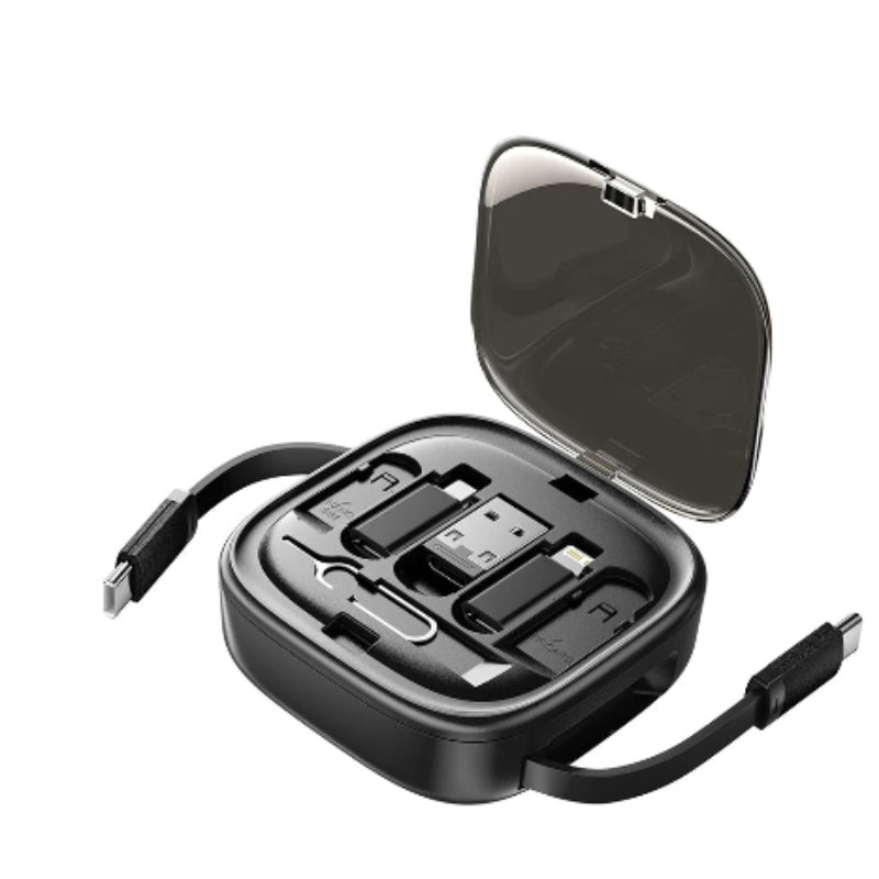 Mini boîte de rangement d'adaptateur de charge