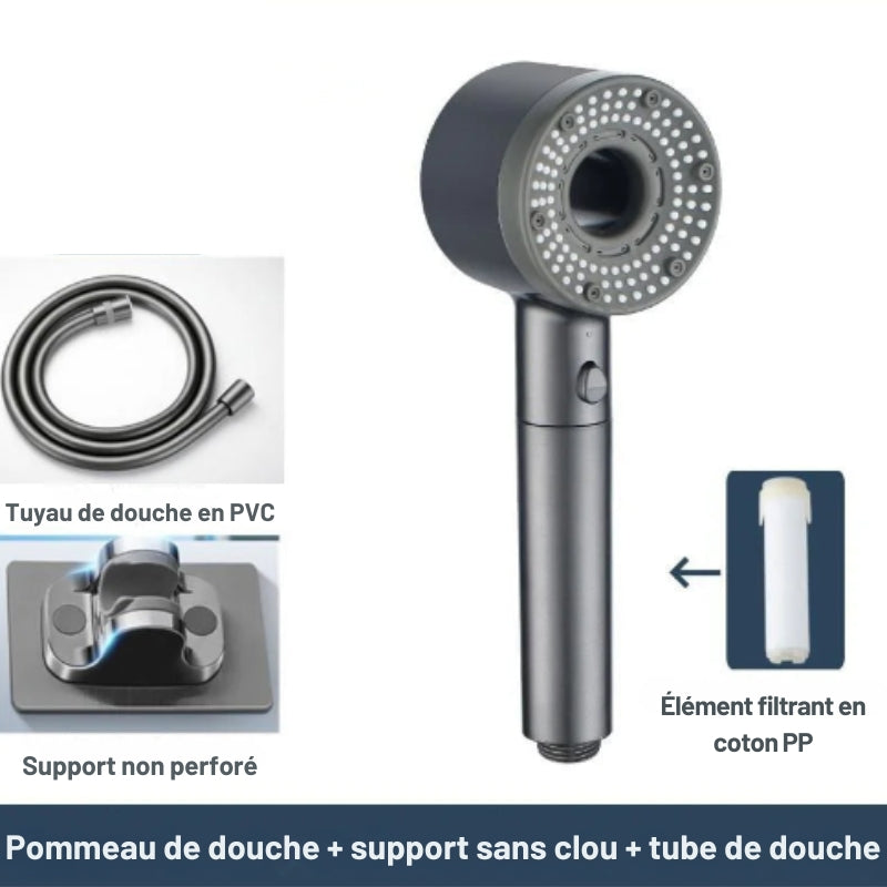 Kit de Pommeau de Douche à 5 Modes