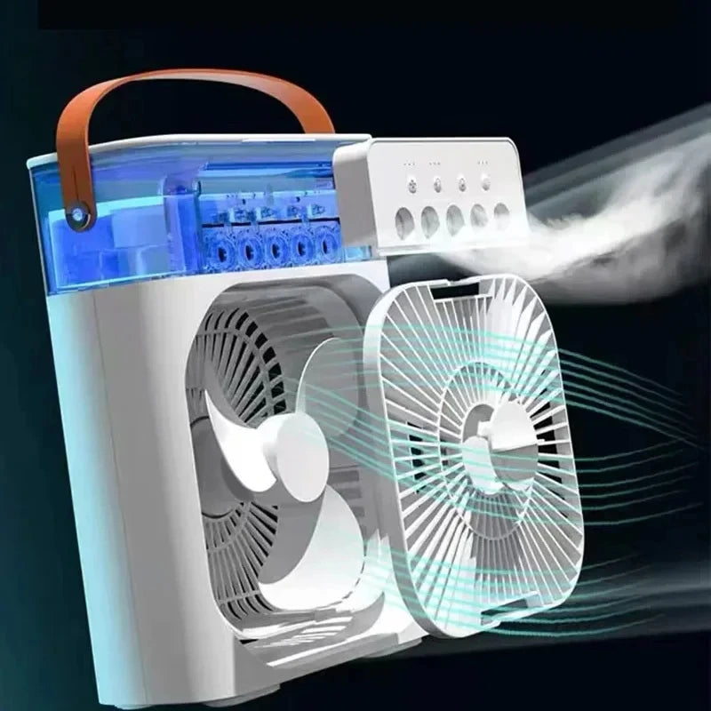 Ventilateur humidificateur portable