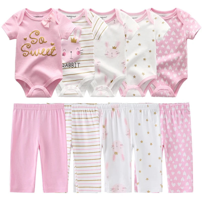 Ensemble de vêtements 10 pièces pour bébé