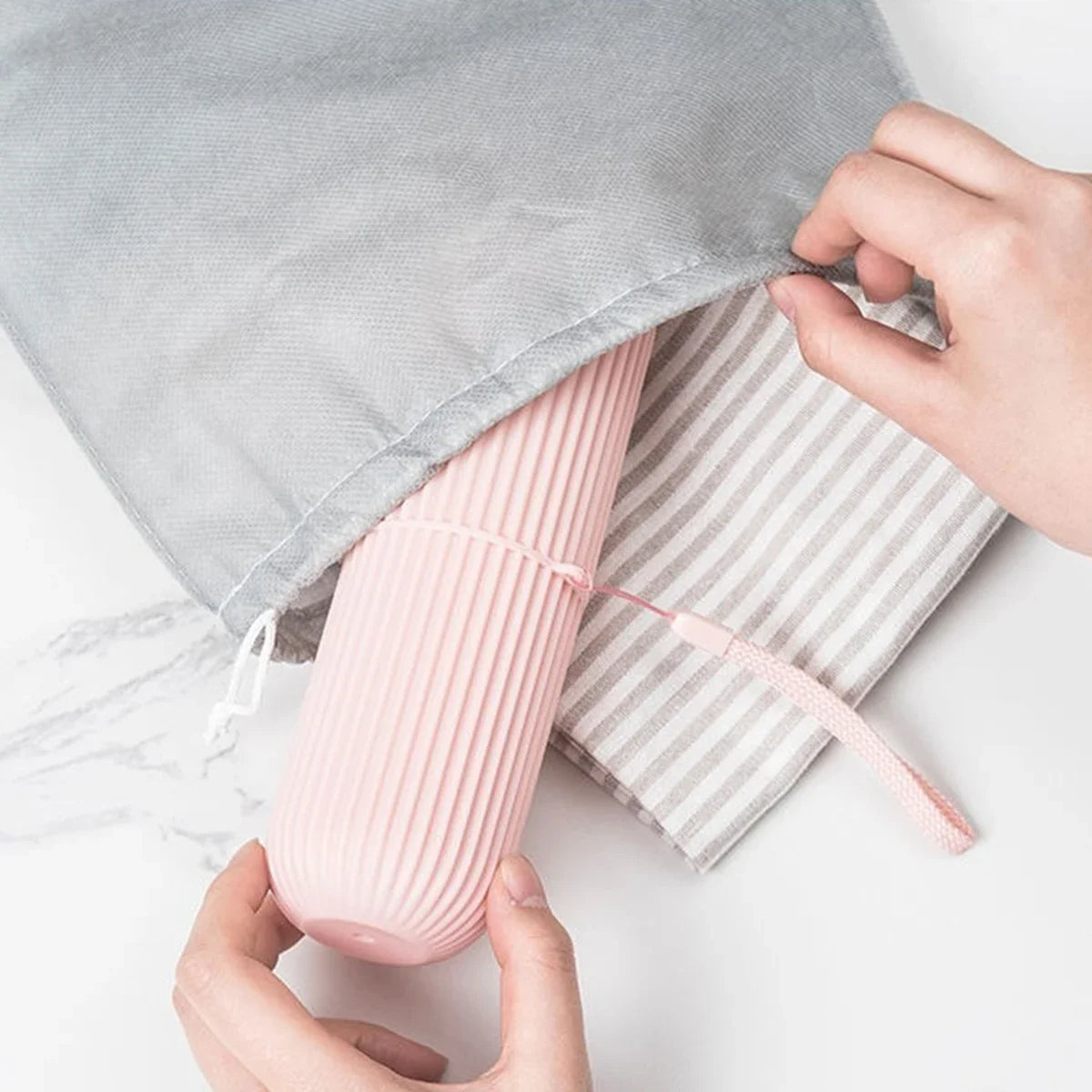 Gobelet portable pour brosse à Dents