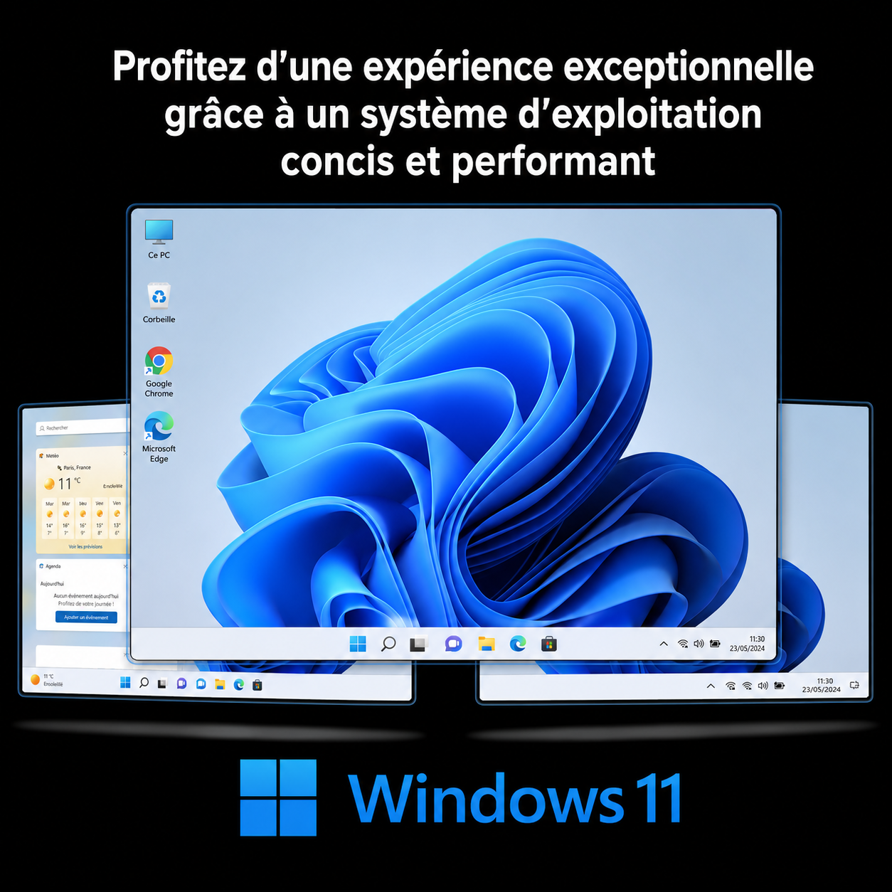 Ordinateur portable 15,6 pouces avec le processeur Intel N100