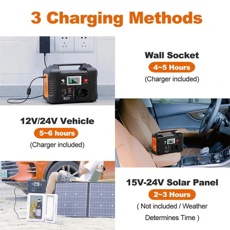 Station d'alimentation portable 151 Wh (40 800 mAh)