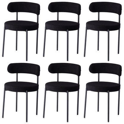 Lot de chaises de salle à manger nordique