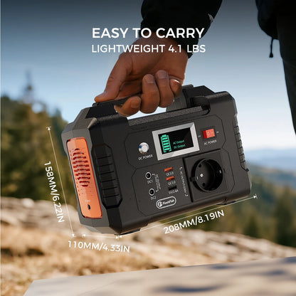 Station d'alimentation portable 151 Wh (40 800 mAh)