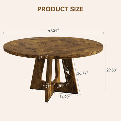 Table de salle à manger ronde 120cm