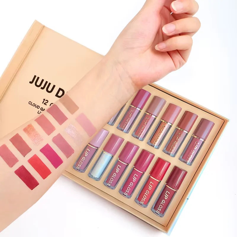 Coffret Intégrale de Rouges à Lèvres Mates et Brillantes