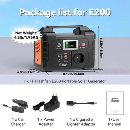 Station d'alimentation portable 151 Wh (40 800 mAh)