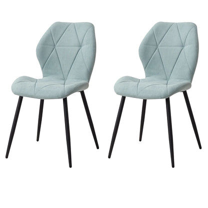 Ensemble de chaises en tissu de lin