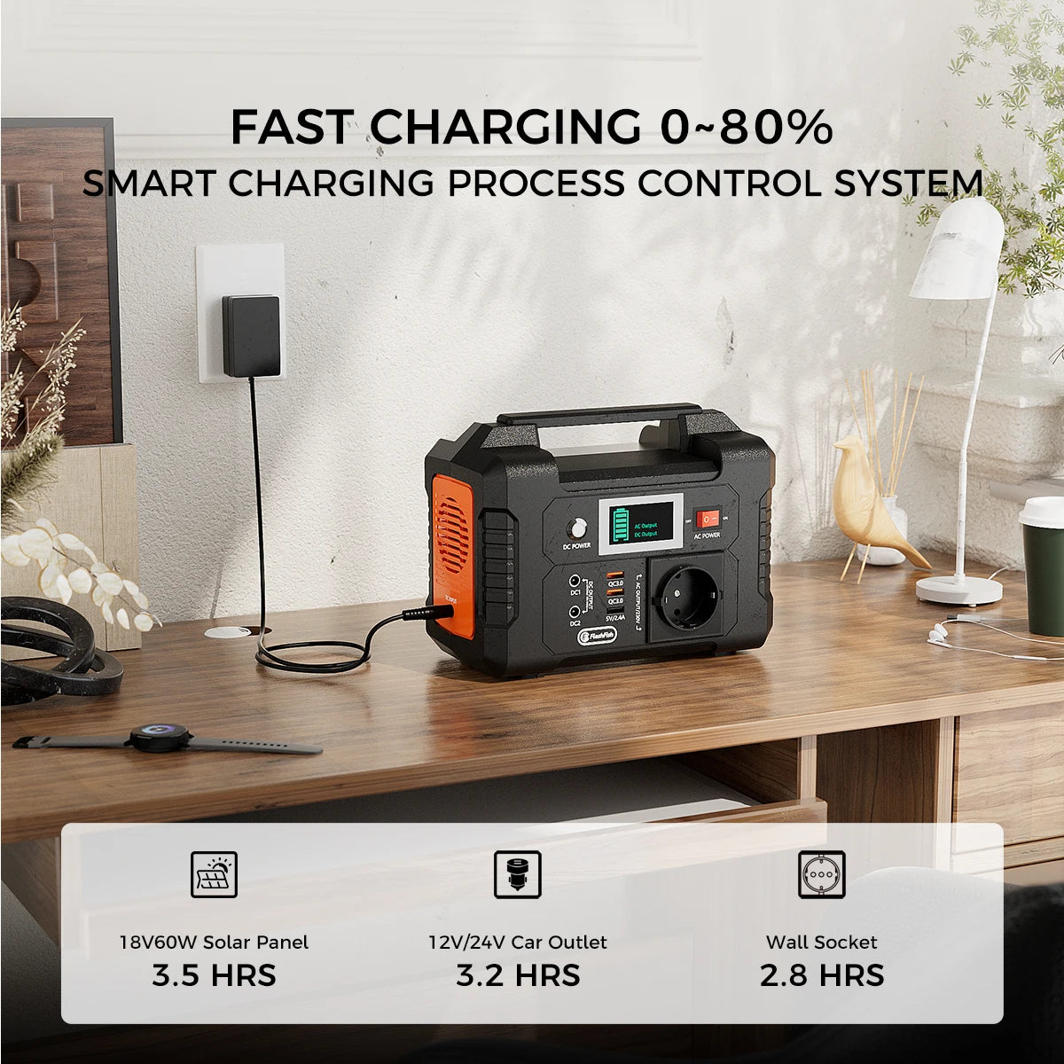 Station d'alimentation portable 151 Wh (40 800 mAh)
