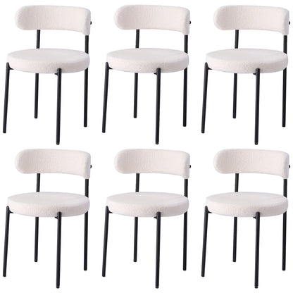 Lot de chaises de salle à manger nordique