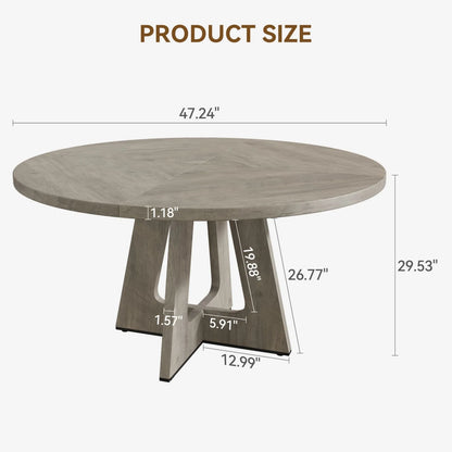 Table de salle à manger ronde 120cm