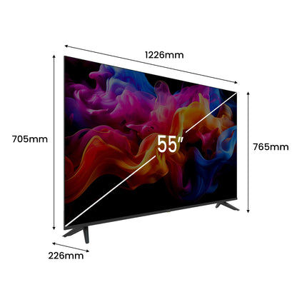 Téléviseur 4K UHD et HDR avec système Vidaa