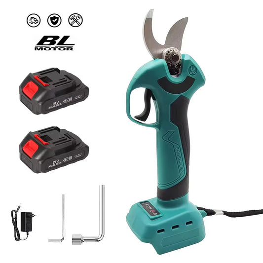 Sécateur électrique sans fil + 2 batteries