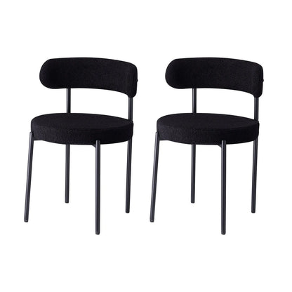 Lot de chaises de salle à manger nordique