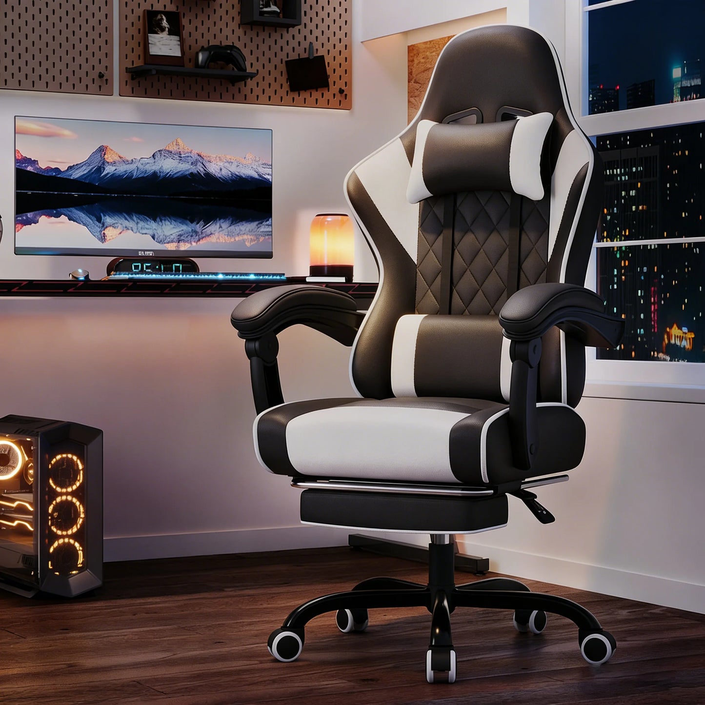 Chaise de jeu massante et réglable