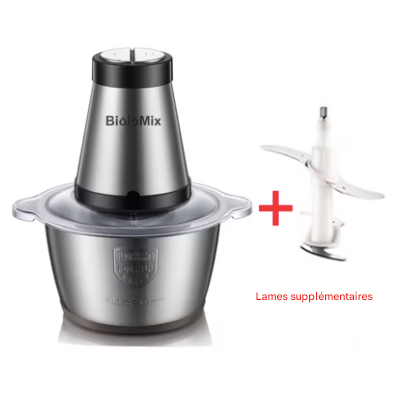 Hachoir en acier inoxydable 5 L