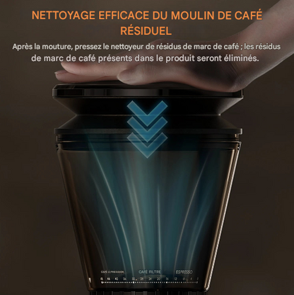 Moulin à café professionnel à 48 réglages