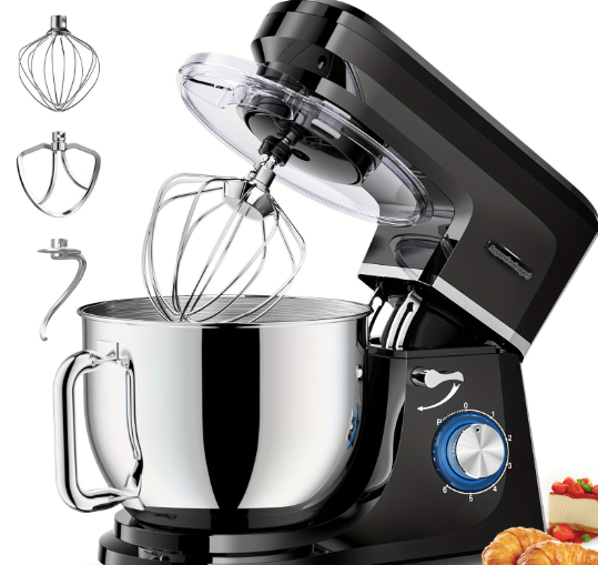 Robot pâtissier 1200 W à 6 vitesses