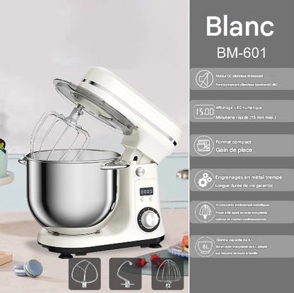 Robot pâtissier 1200 W à 6 vitesses