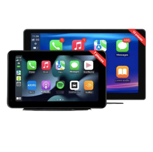 Écran carplay et android auto pour voiture