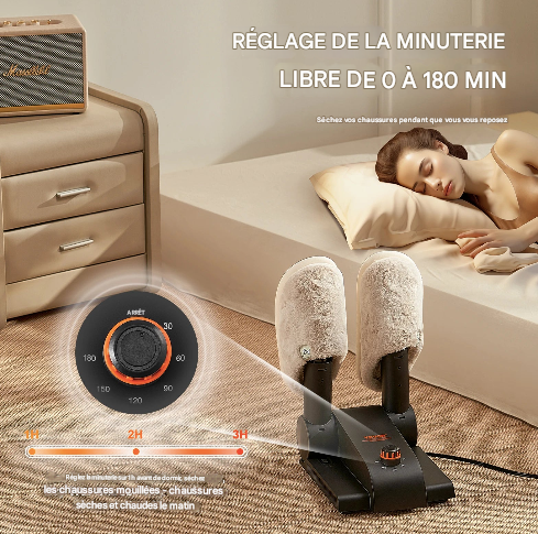 Sèche-chaussures portable