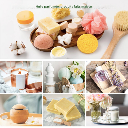 Coffret de 35 huiles essentielles pour humidificateur, diffuseur
