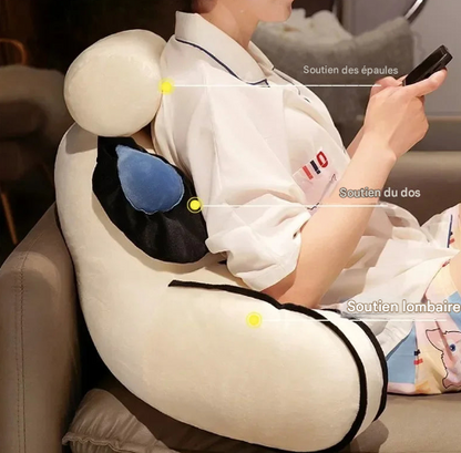Coussin de lecture ergonomique