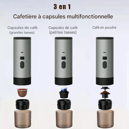 Cafetière électrique portable à capsules