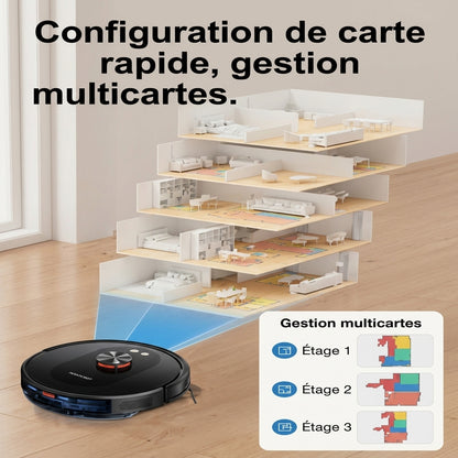 Robot Aspirateur et Laveur Liectroux T9
