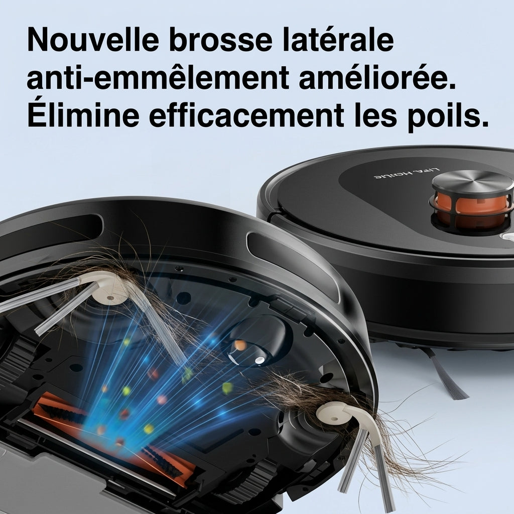 Robot Aspirateur et Laveur Liectroux T9