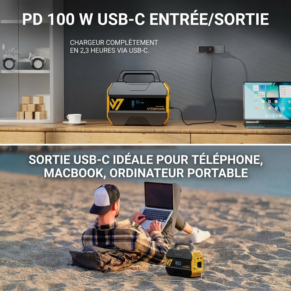 Générateur Electrique Portable 230Wh