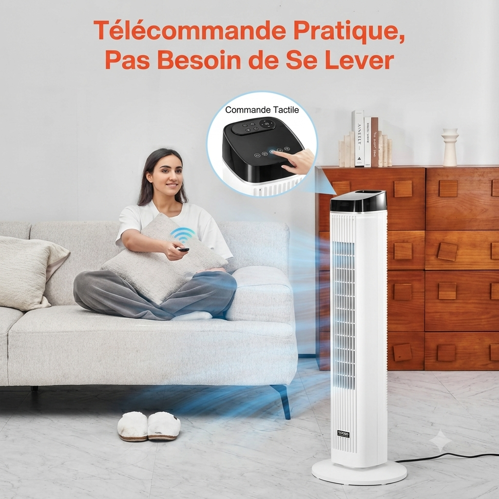 VEVOR Ventilateur Colonne 996 mm