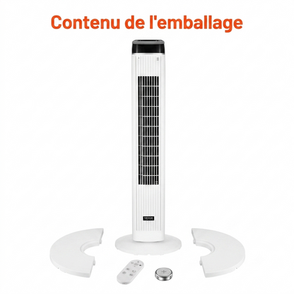 VEVOR Ventilateur Colonne 996 mm