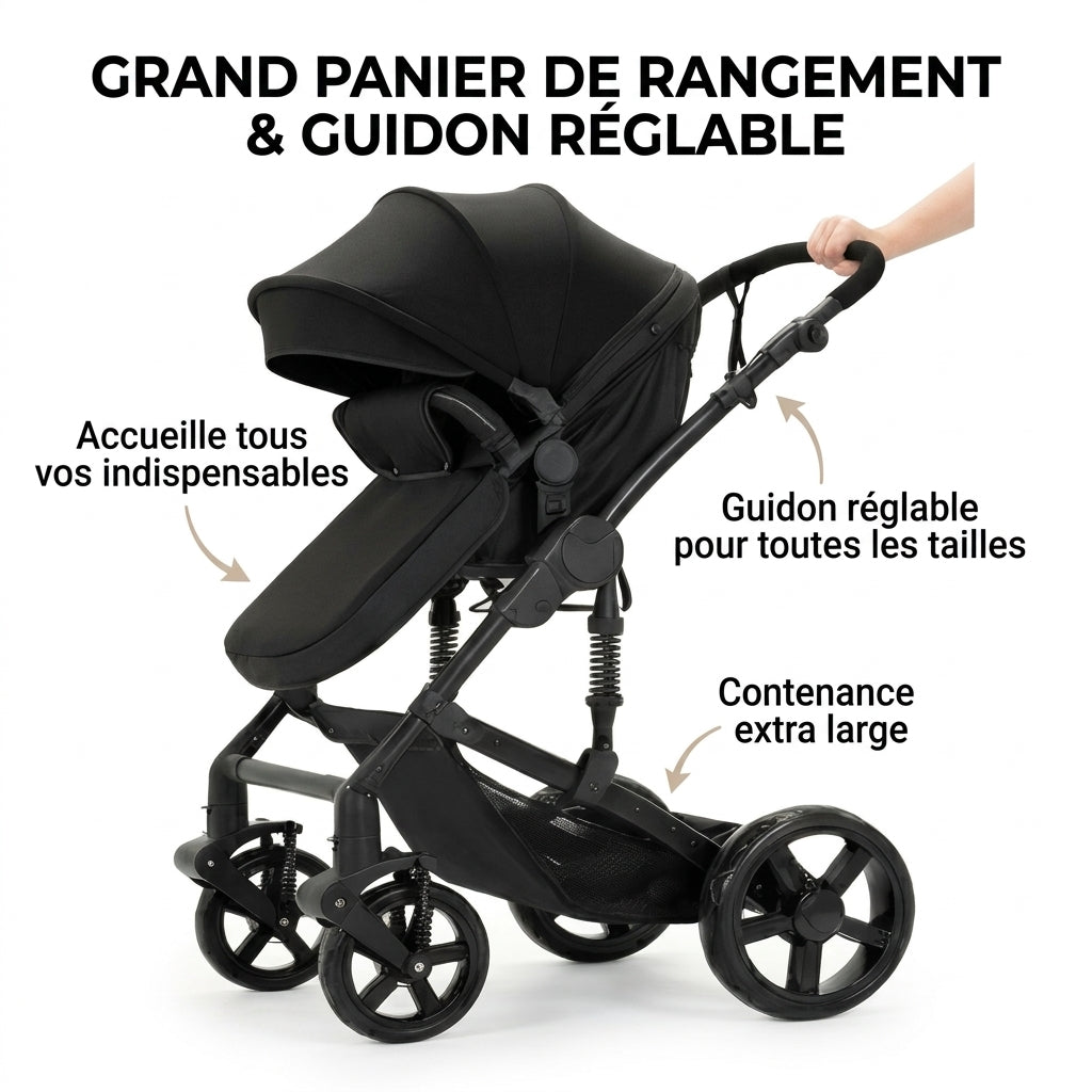 Pousse bébé confort ride 3 en 1