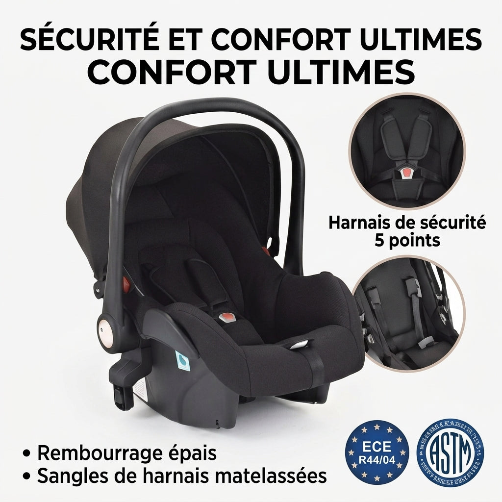 Pousse bébé confort ride 3 en 1