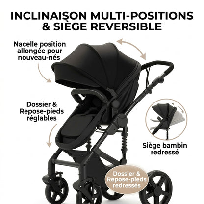 Pousse bébé confort ride 3 en 1