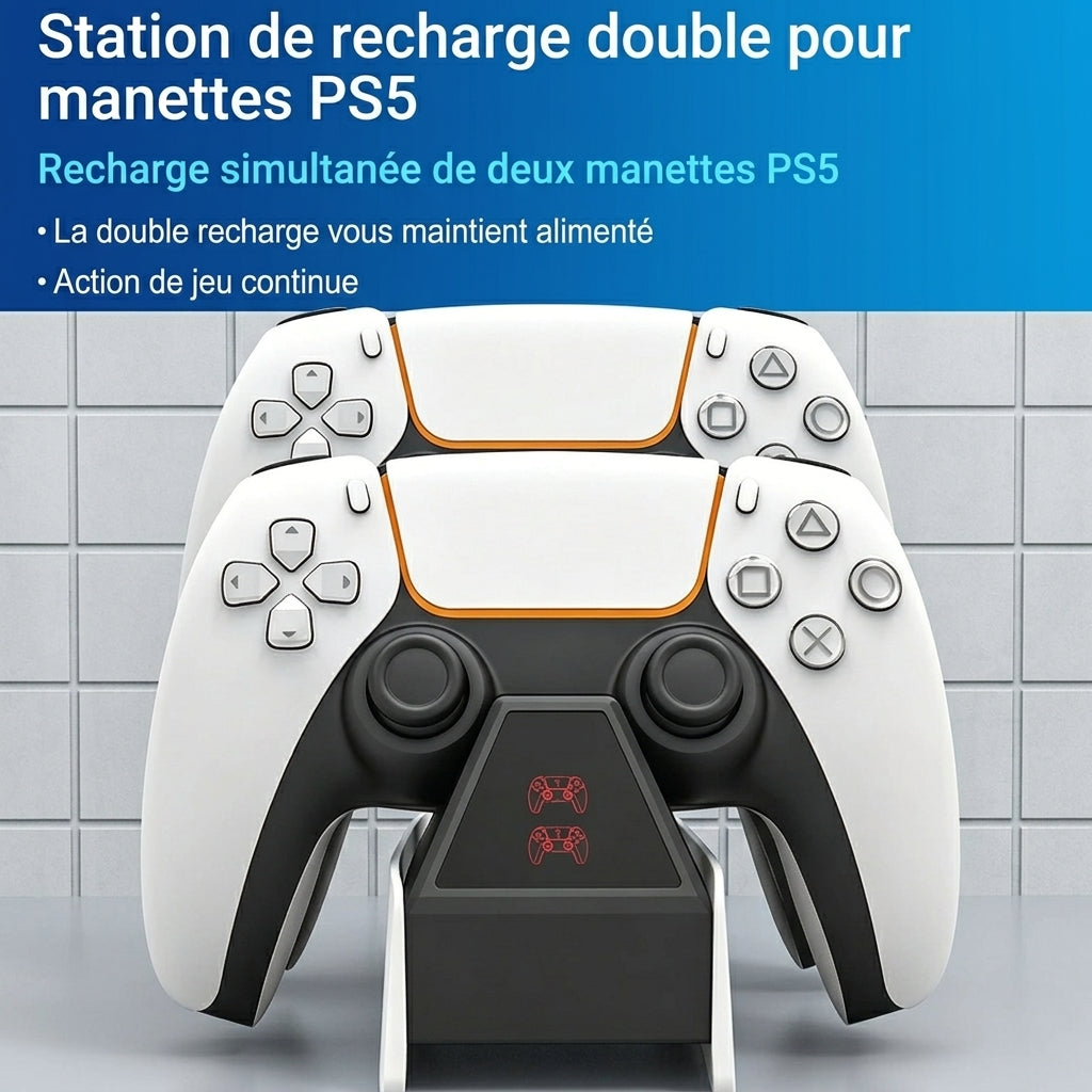 Station de charge pour manette PS5