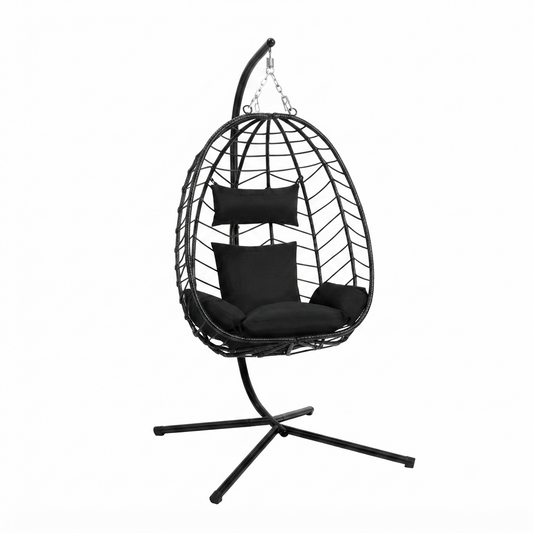 Chaise Suspendue Œuf avec Structure (130 kg)