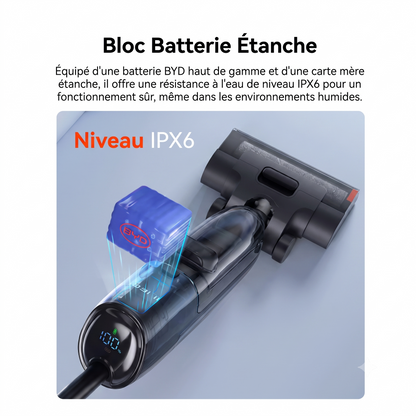 Aspirateur Laveur 2-en-1 150W