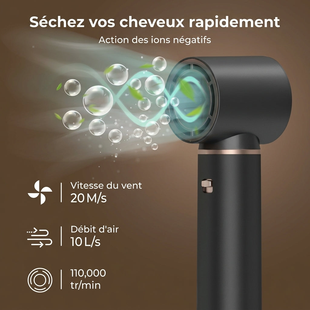 Brosse Soufflante 5-en-1 Multifonction